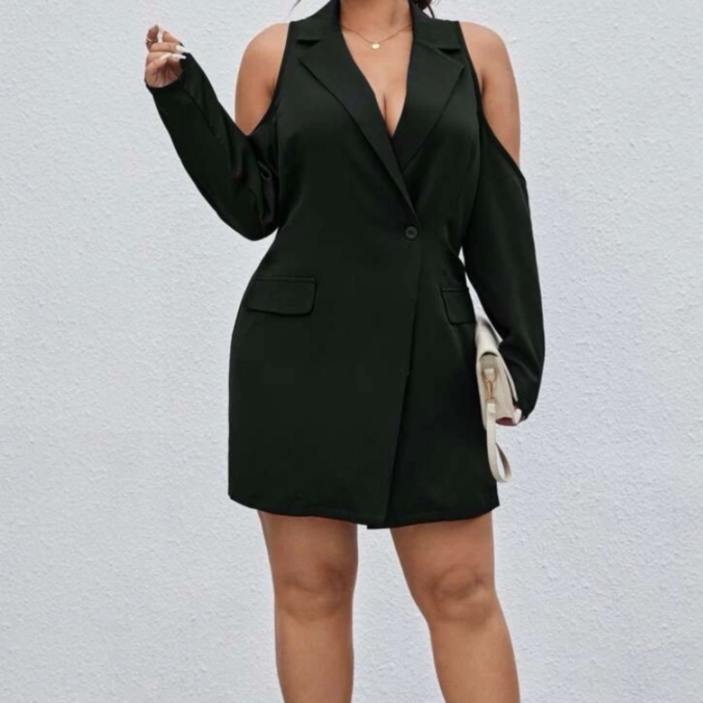 Black Blazer Dress